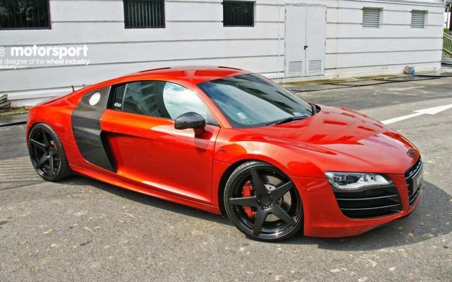 Audi R8 V10 by KBS Motorsport and ADV.1 Wheels '2014